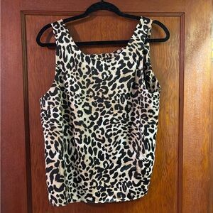Reitmans Animal Print Tank Top